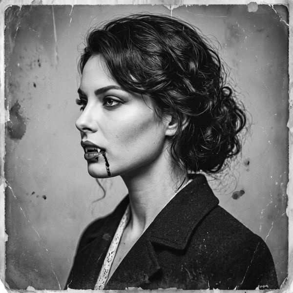 Retrato de perfil